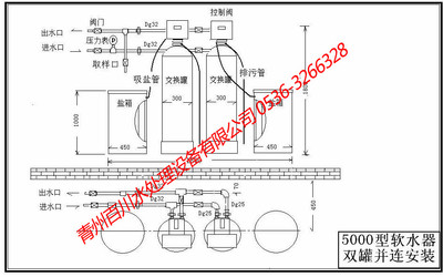 软化水设备处理流程
